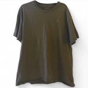 Champion Men's Dark Olive Tee